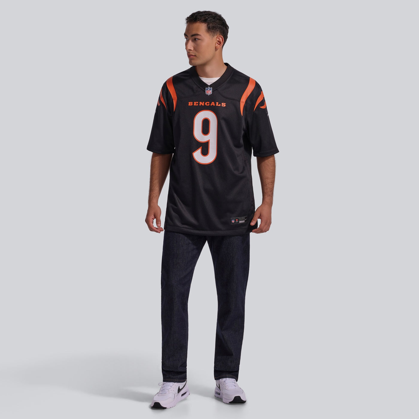 Cincinnati Bengals Joe Burrow Nike Black Player Game Jersey