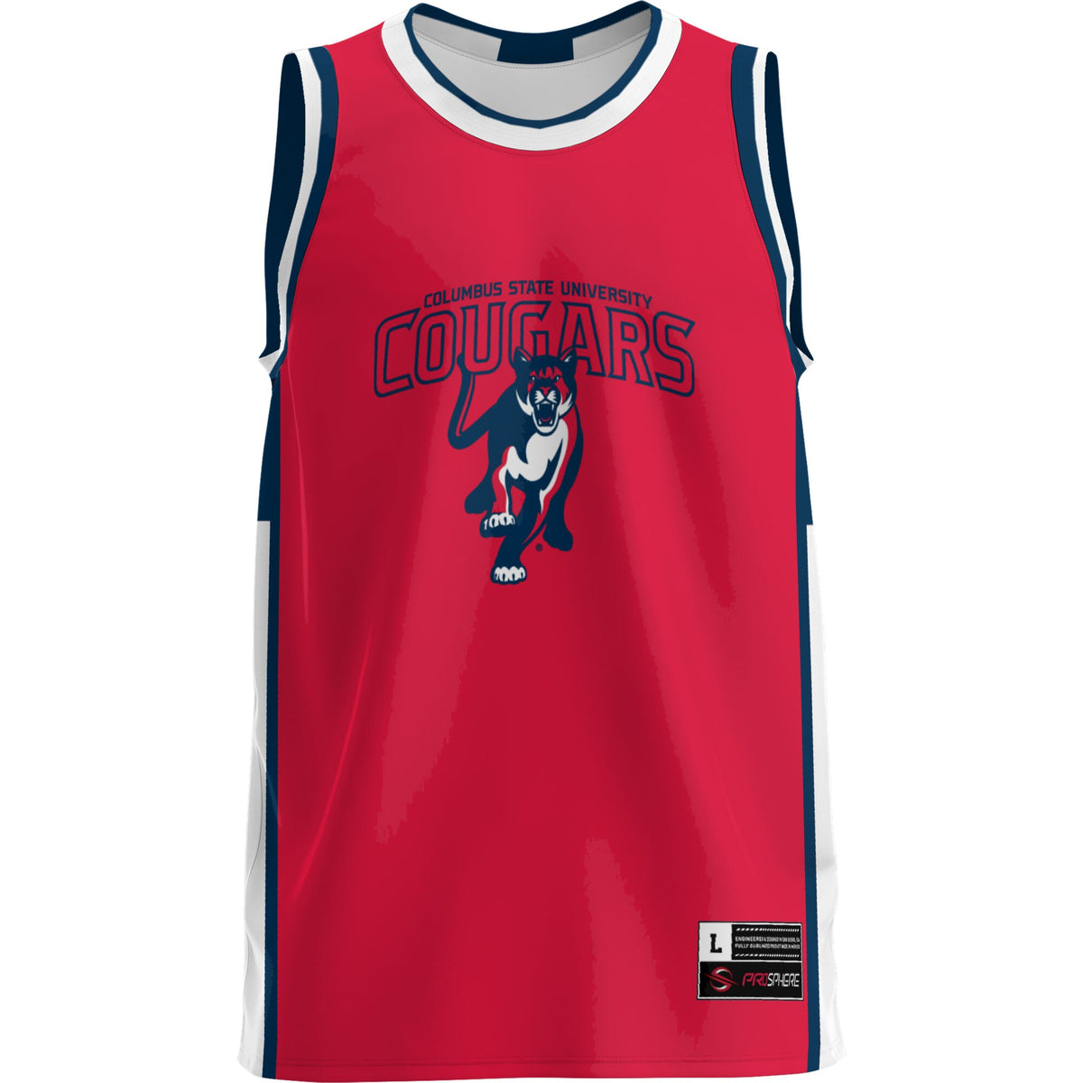 Columbus State Cougars GameDay Greats Lightweight Basketball Jersey - Blue