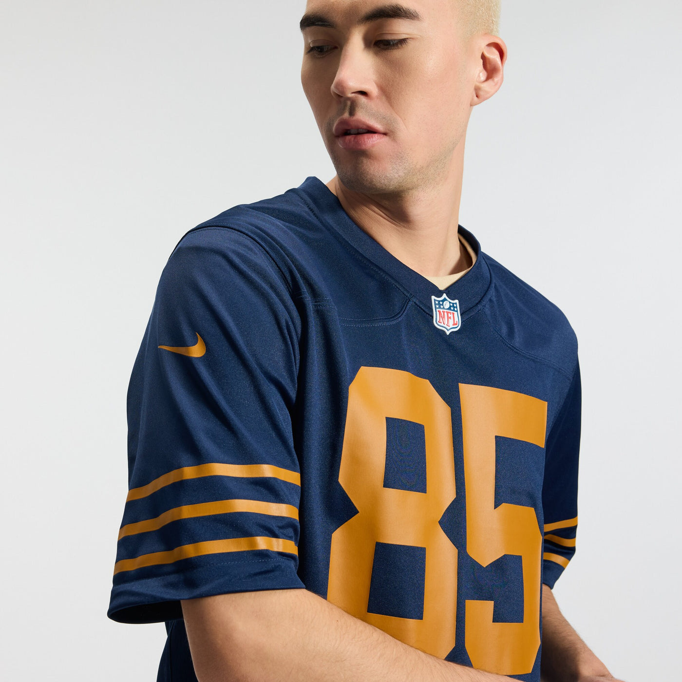 Green Bay Packers Tucker Kraft Nike Navy Alternate Game Jersey