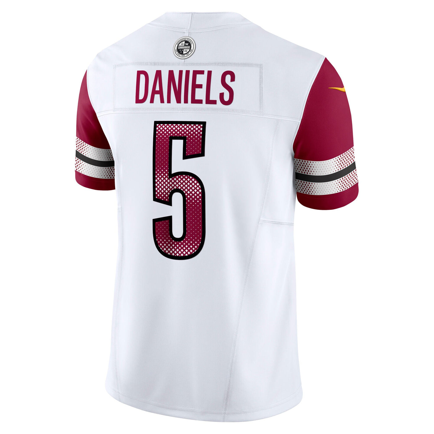 Washington Commanders Jayden Daniels Nike White Vapor F.U.S.E. Limited Jersey