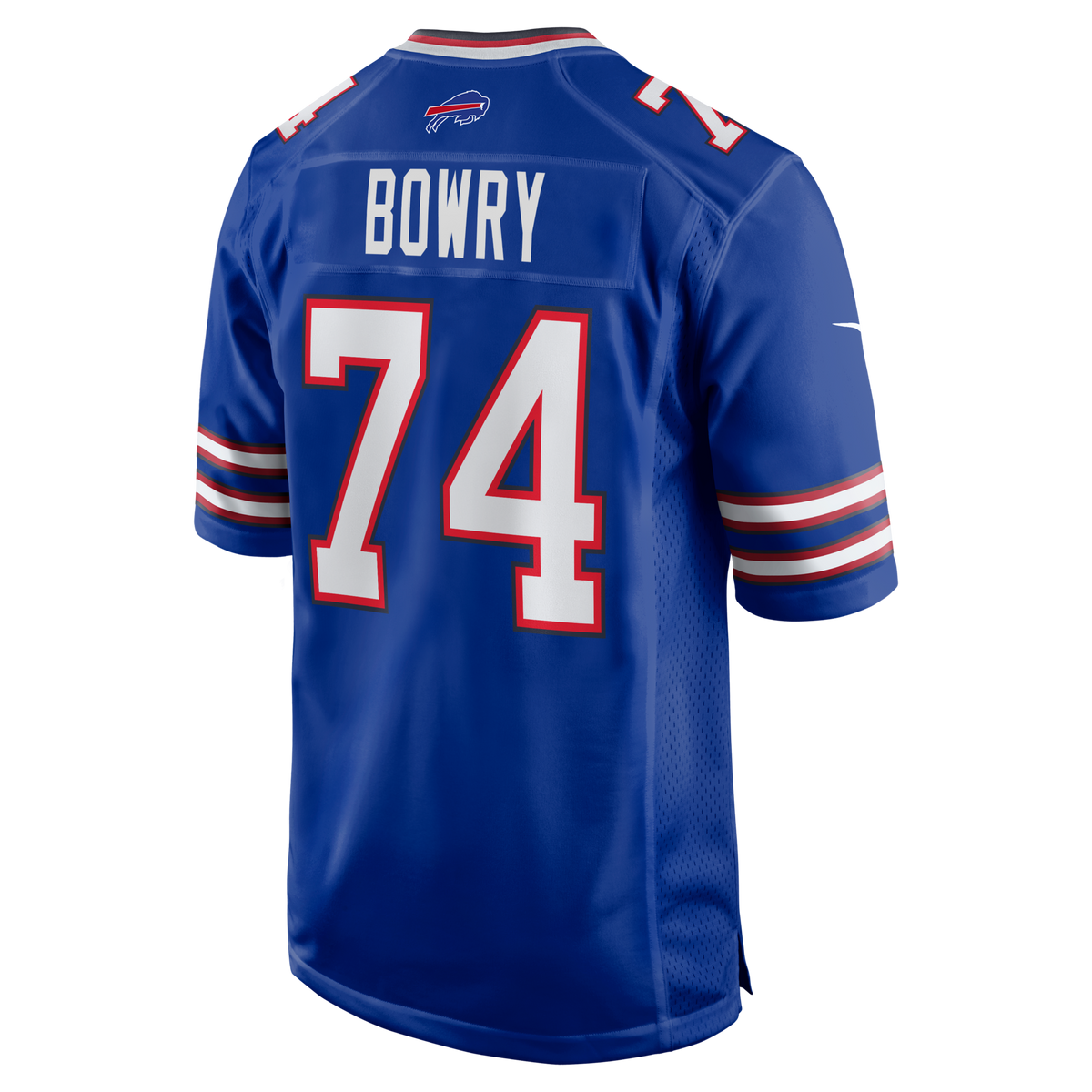 Buffalo Bills Jude Bowry Royal Team Game Jersey