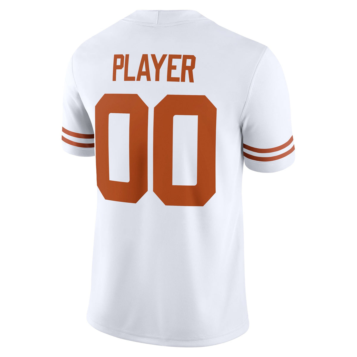 Texas Longhorns NIL Pick-A-Player Game Jersey - White