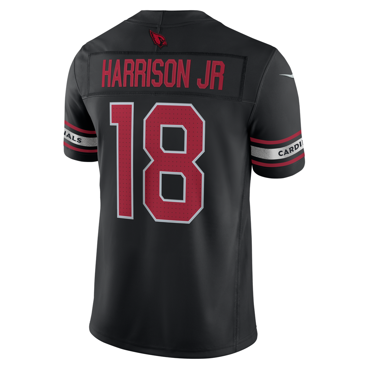 Arizona Cardinals Marvin Harrison Jr. Black Alternate Vapor F.U.S.E. Stitched Limited Jersey
