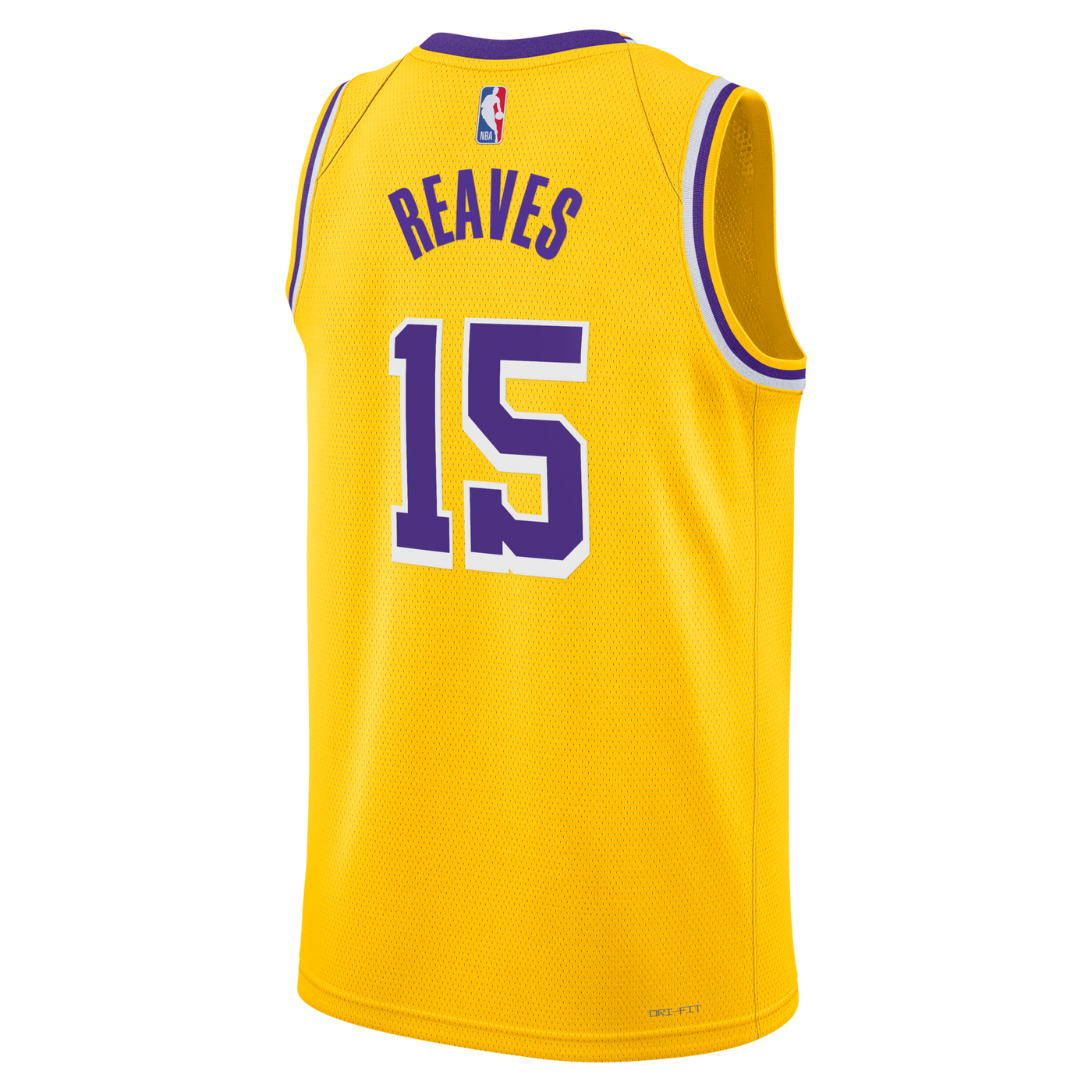 Los Angeles Lakers Nike Icon Edition Swingman Jersey - Gold - Austin Reaves