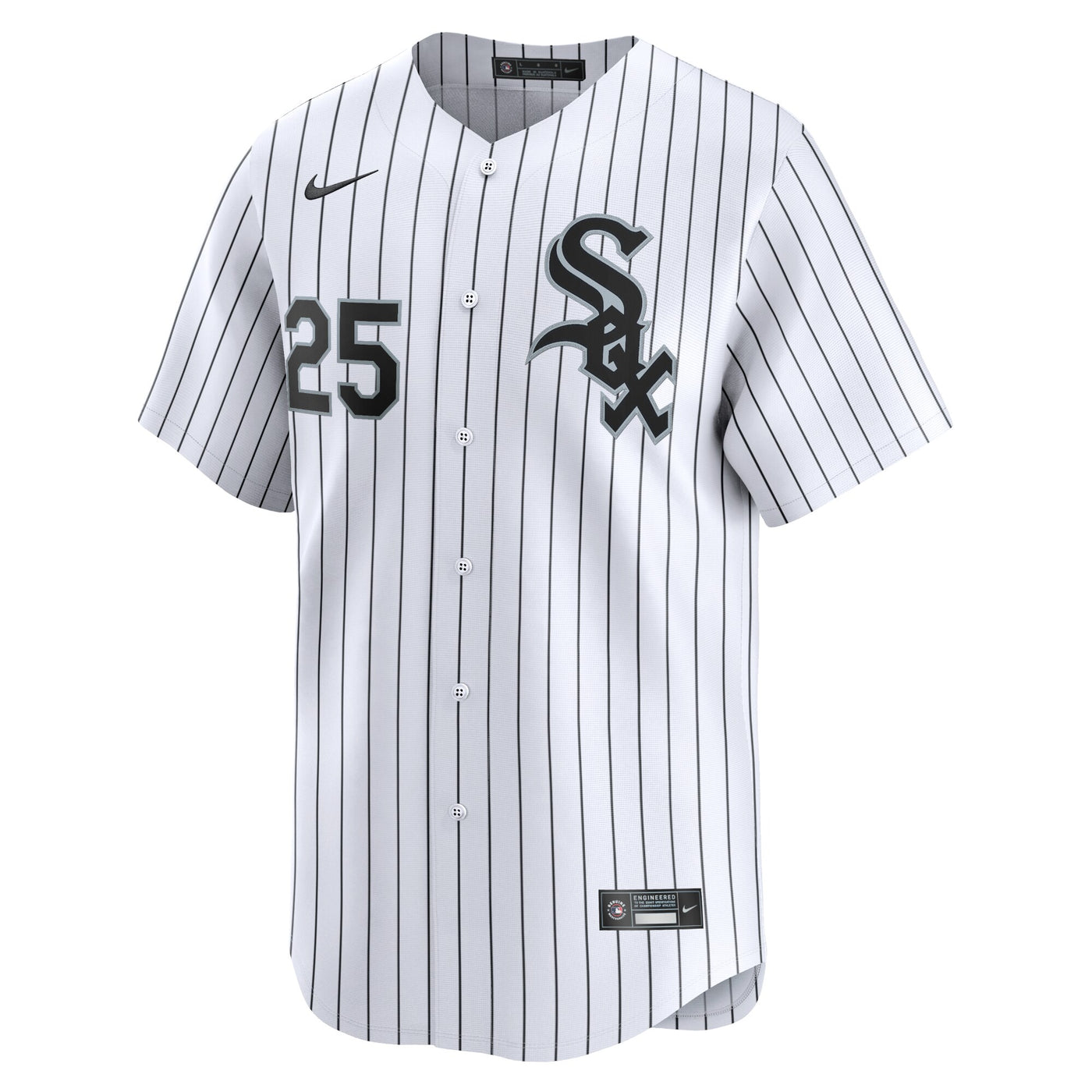 Chicago White Sox Andrew Vaughn Nike White Home Limited Player Jersey