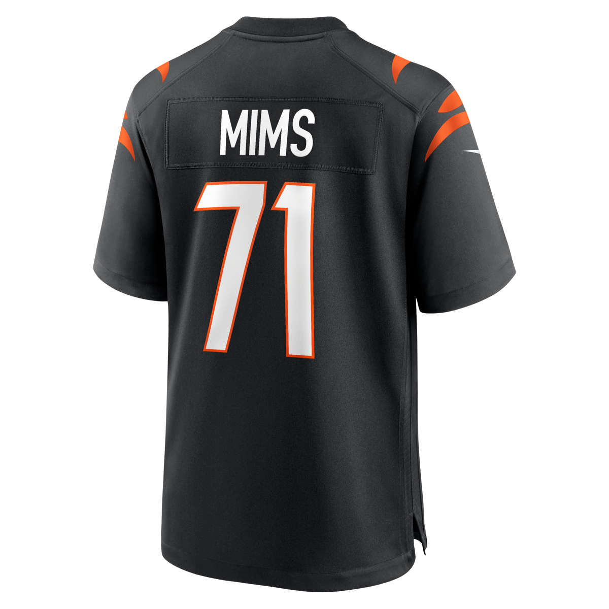 Cincinnati Bengals Amarius Mims Black Player Game Jersey