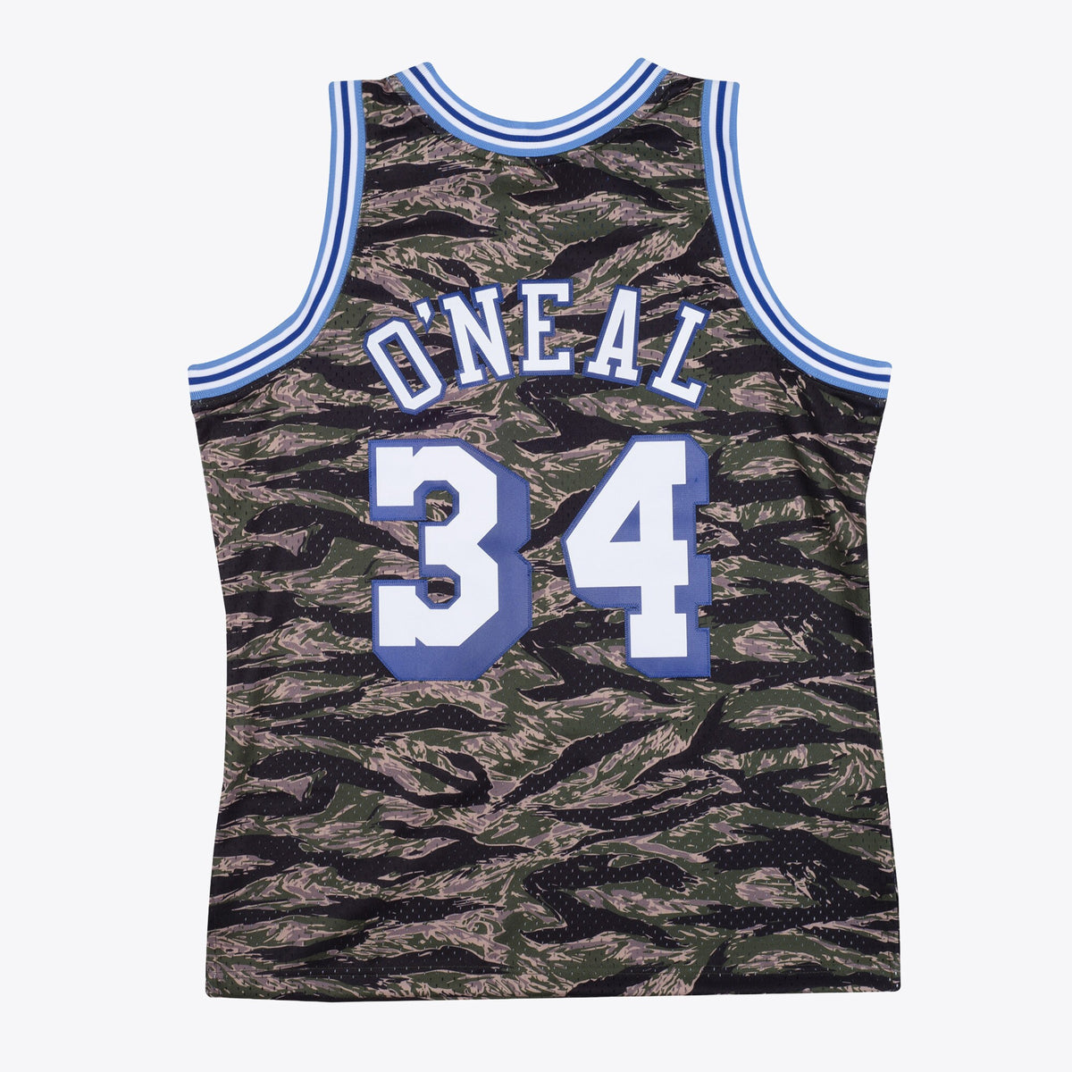 Los Angeles Lakers Mitchell & Ness Shaquille O'Neal 1996 Tiger Camo Swingman Jersey - Camo