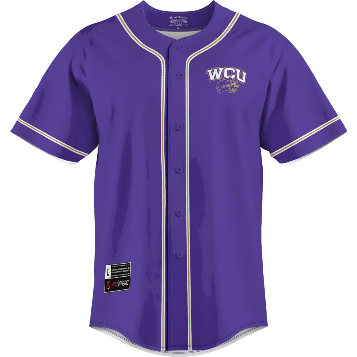 Western Carolina Catamounts GameDay Greats Lightweight Baseball Jersey - Purple