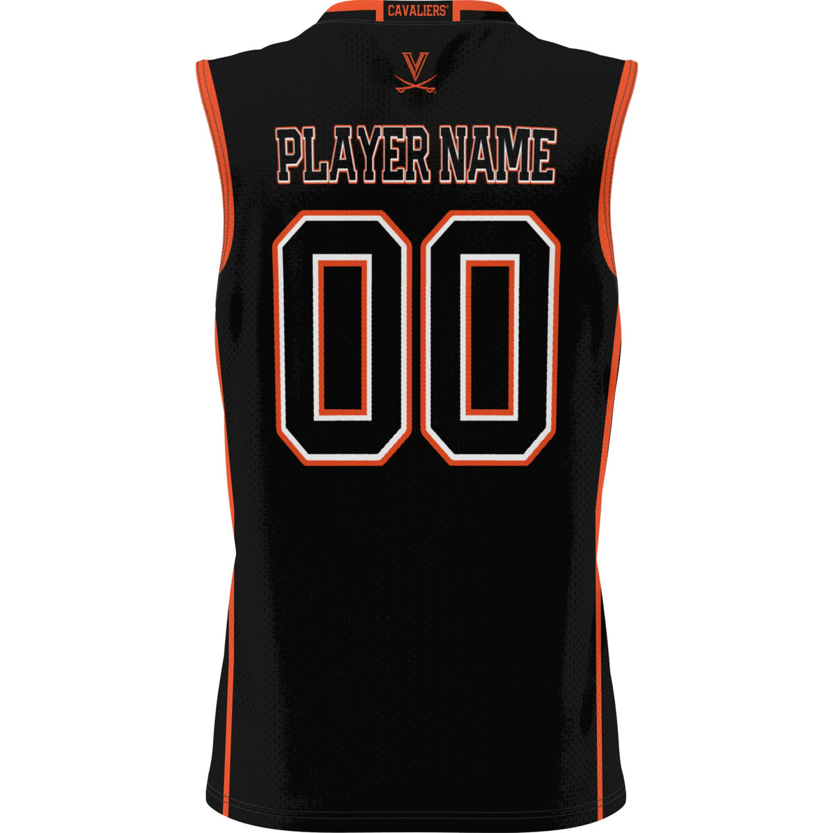 Virginia Cavaliers GameDay Greats NIL Pick-A-Player Basketball Jersey - Black