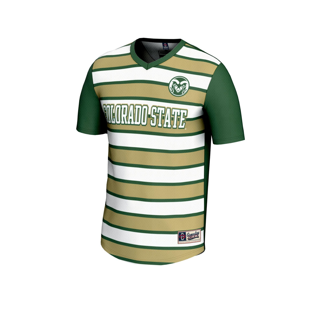 #1 Colorado State Rams GameDay Greats Lightweight Soccer Fashion Jersey - Green