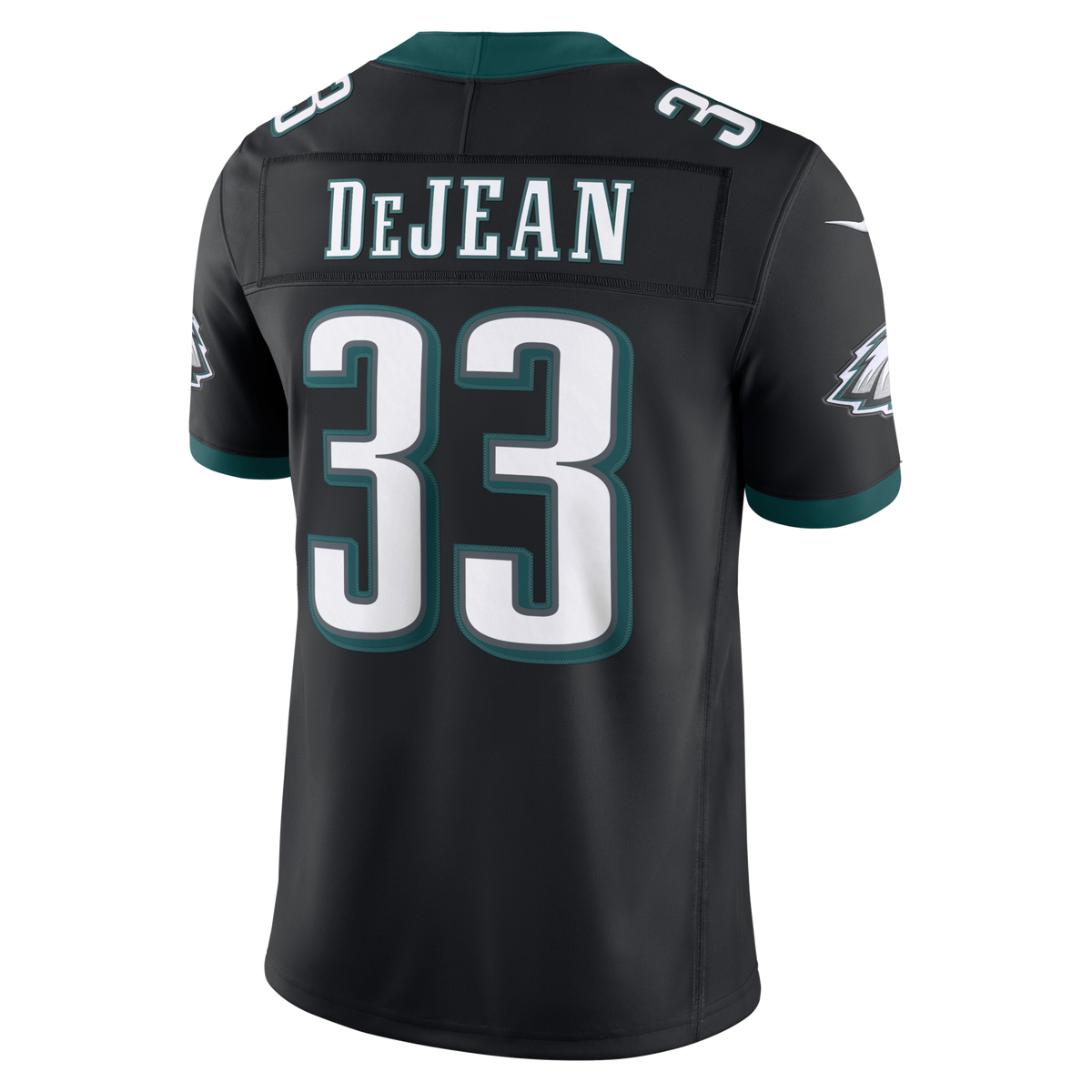 Philadelphia Eagles Cooper DeJean Black Alternate Vapor F.U.S.E. Stitched Limited Jersey