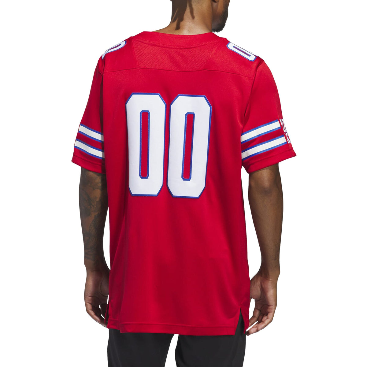 #00 Kansas Jayhawks Alternate Premier Jersey – Red