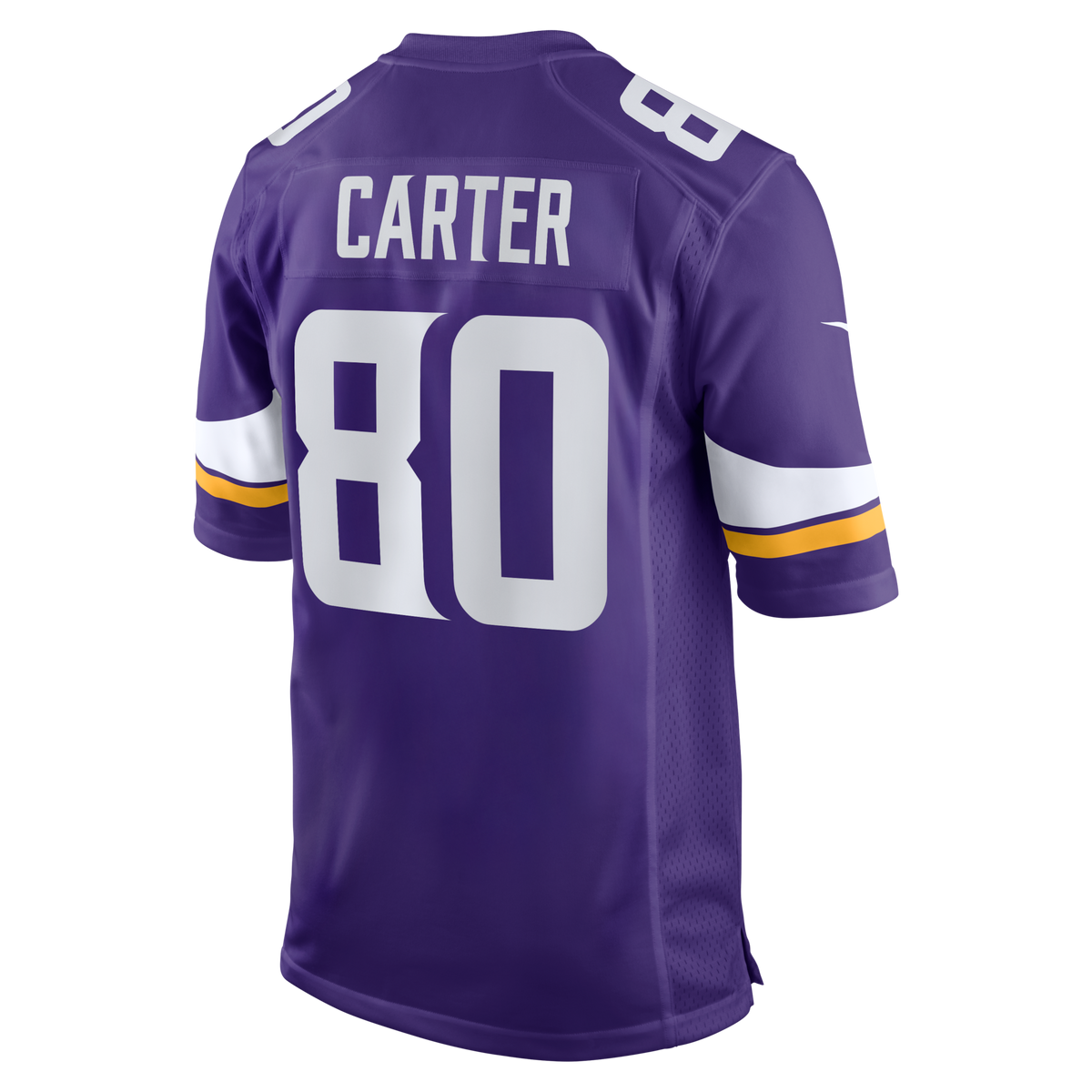 Minnesota Vikings Cris Carter Purple Game Retired Player Jersey