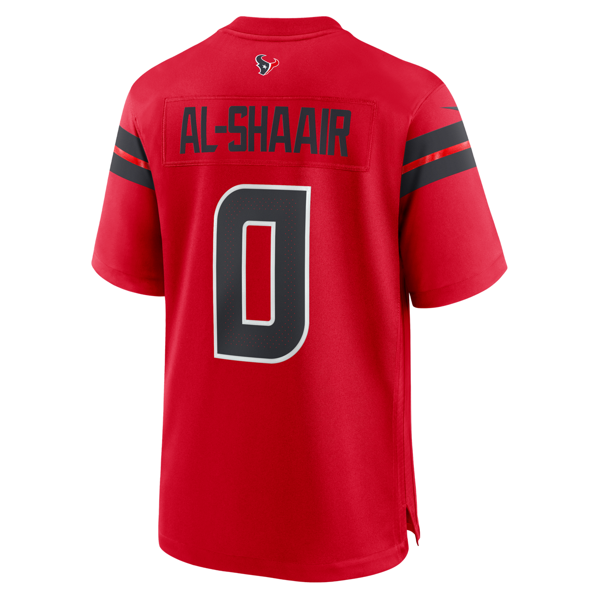 Houston Texans Azeez Al-Shaair Red Alternate Game Jersey