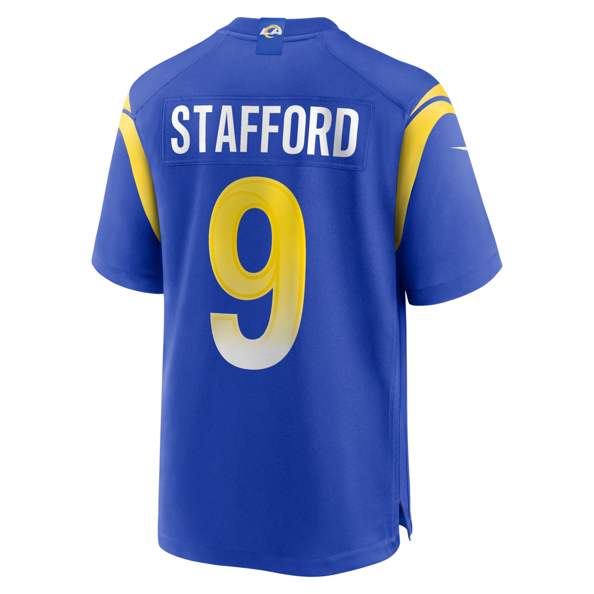 Los Angeles Rams Matthew Stafford Royal Player Game Jersey