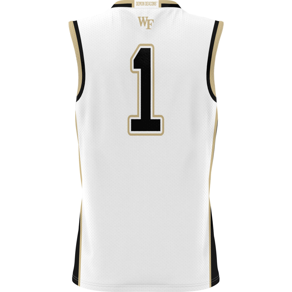 #1 Wake Forest Demon Deacons GameDay Greats Lightweight Basketball Jersey - White