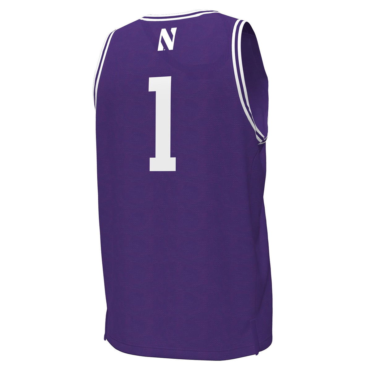 #1 Northwestern Wildcats Under Armour Replica Basketball Jersey - Purple