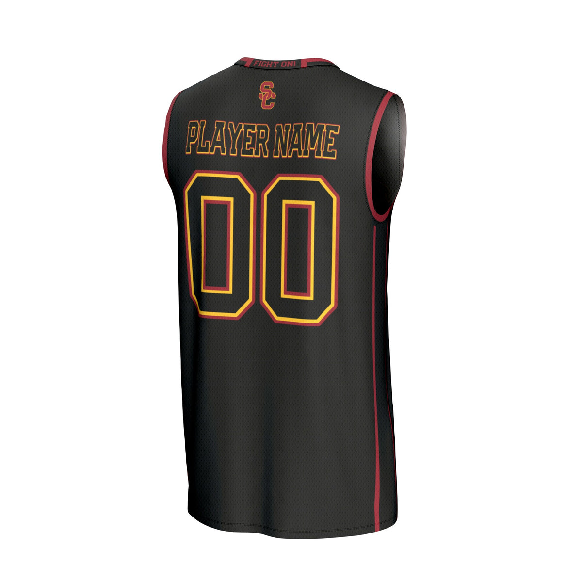 USC Trojans GameDay Greats Lightweight Collegiate Basketball NIL Pick-A-Player Fashion Jersey - Black