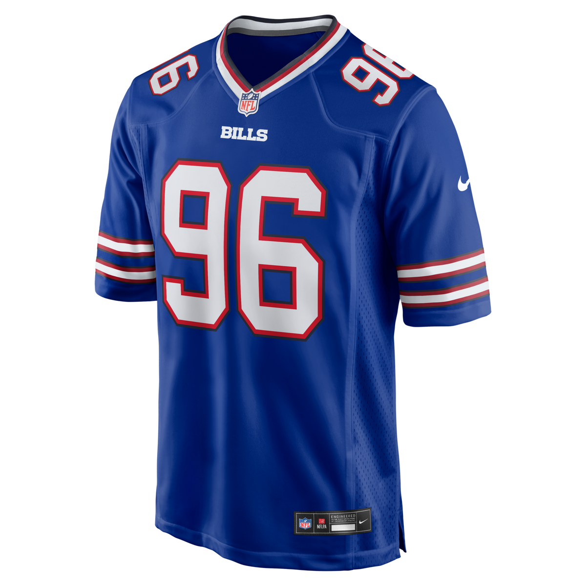 Buffalo Bills Deone Walker Royal Team Game Jersey