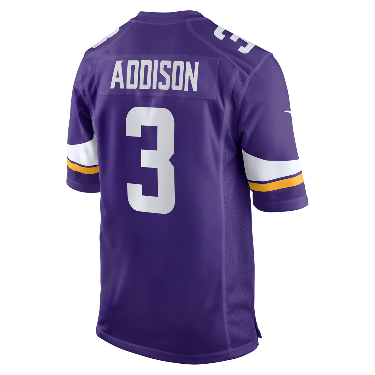 Minnesota Vikings Jordan Addison Purple Game Jersey