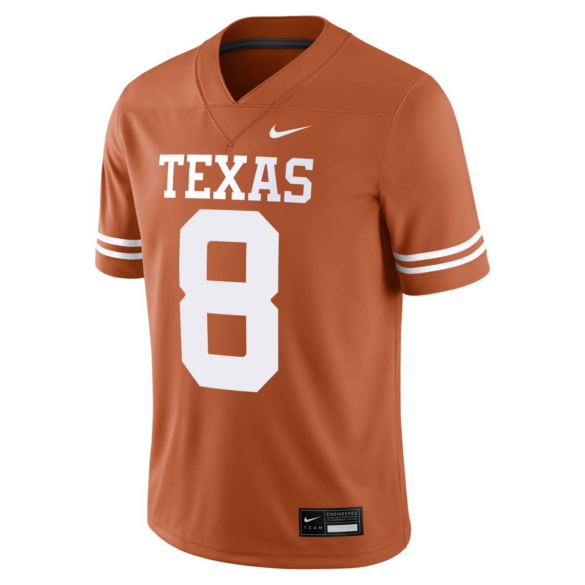 Cam Coleman Texas Longhorns Game Football Jersey - Texas Orange