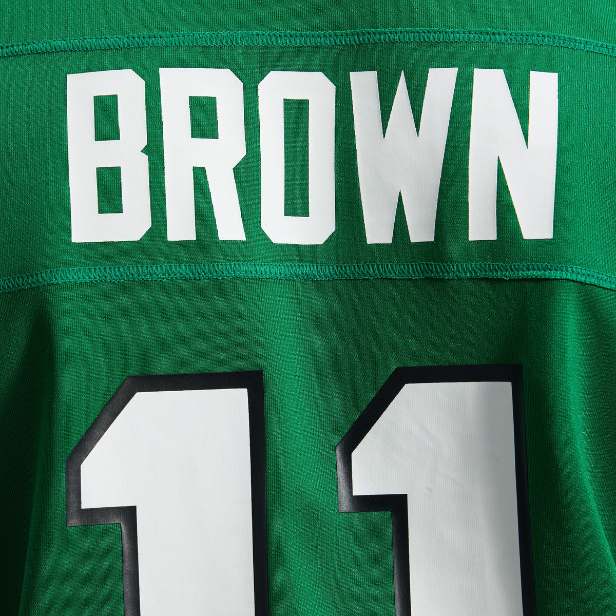 Philadelphia Eagles A.J. Brown Kelly Green Alternate Game Player Jersey