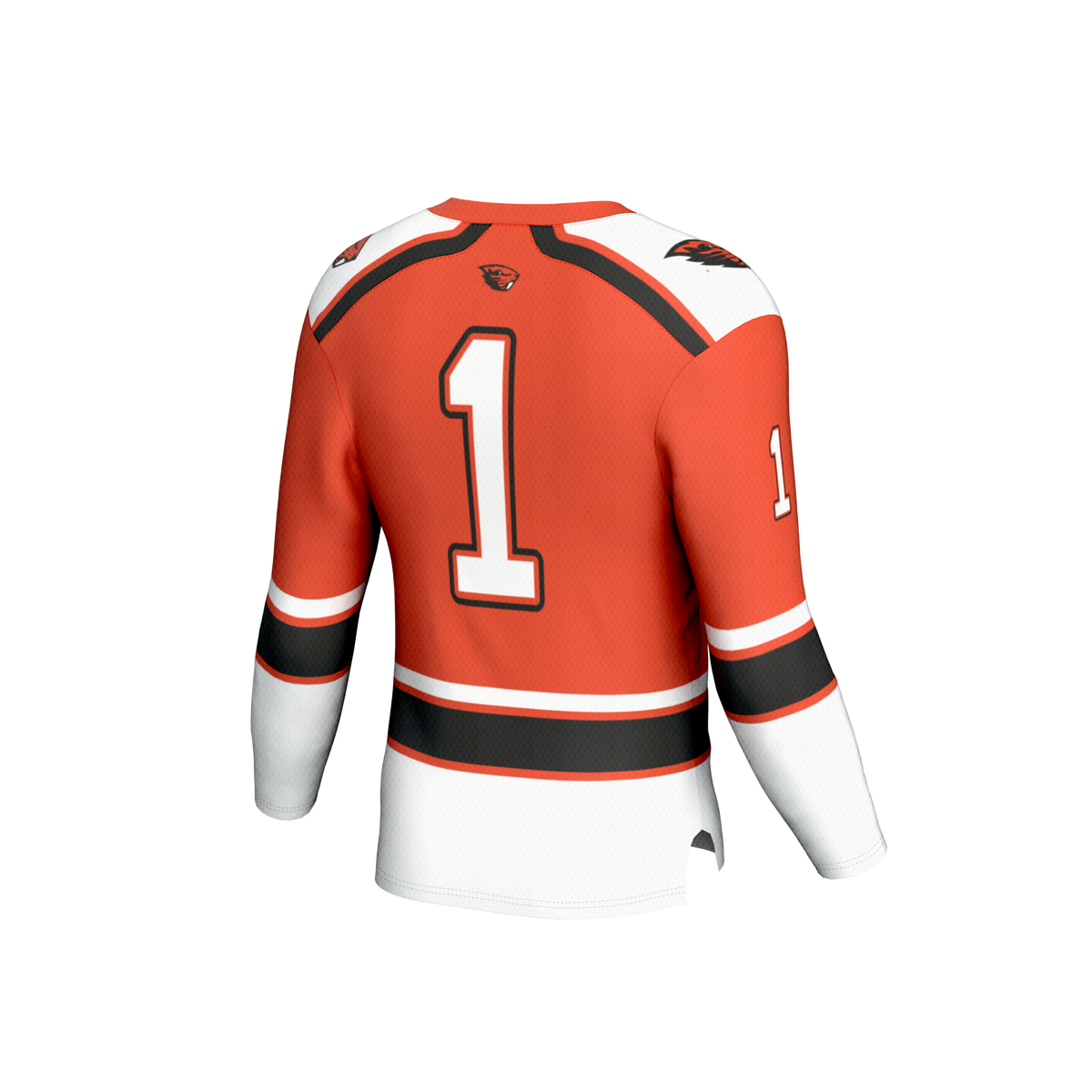 #1 Oregon State Beavers GameDay Greats Lightweight Hockey Fashion Jersey - Orange