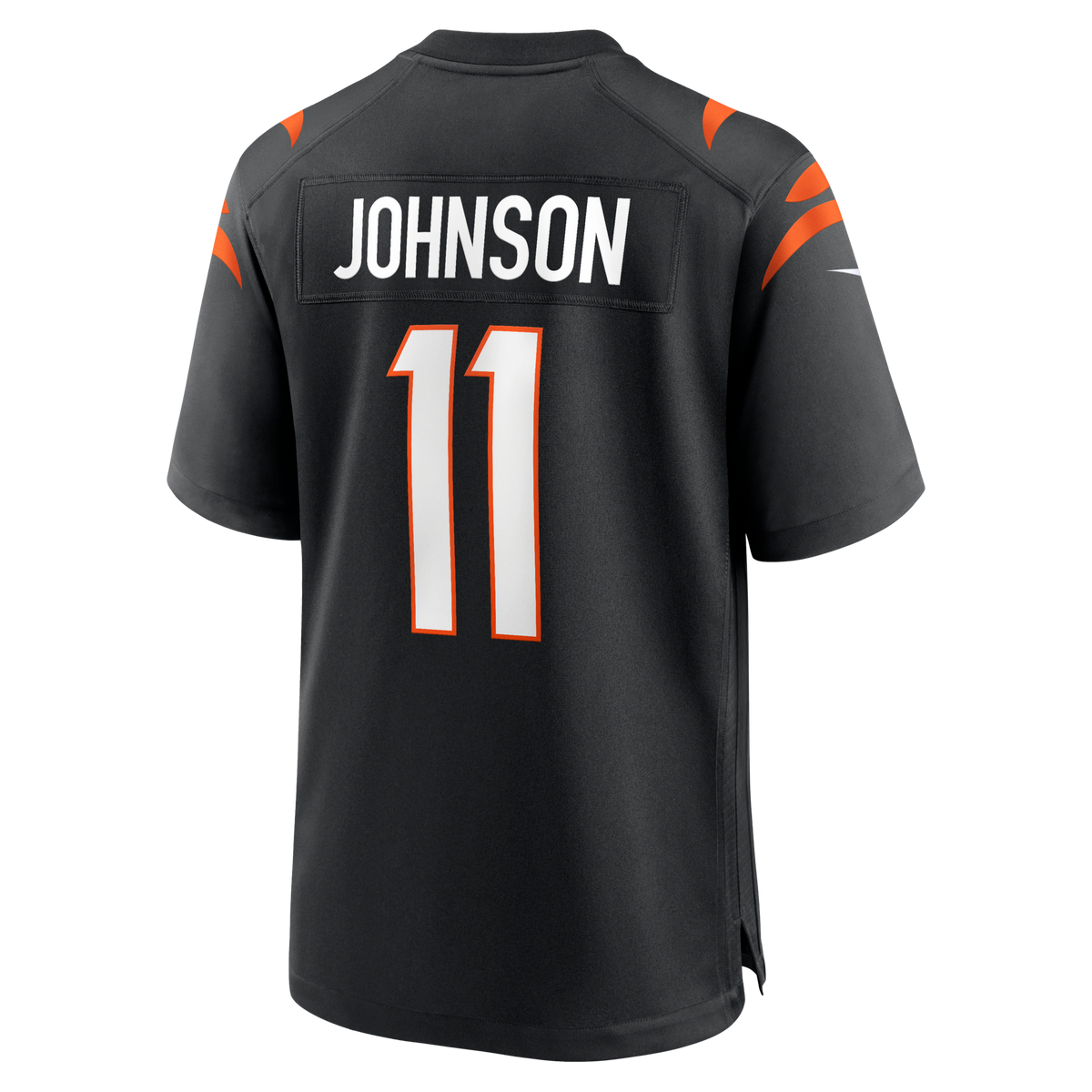 Cincinnati Bengals Josh Johnson Black Team Game Jersey