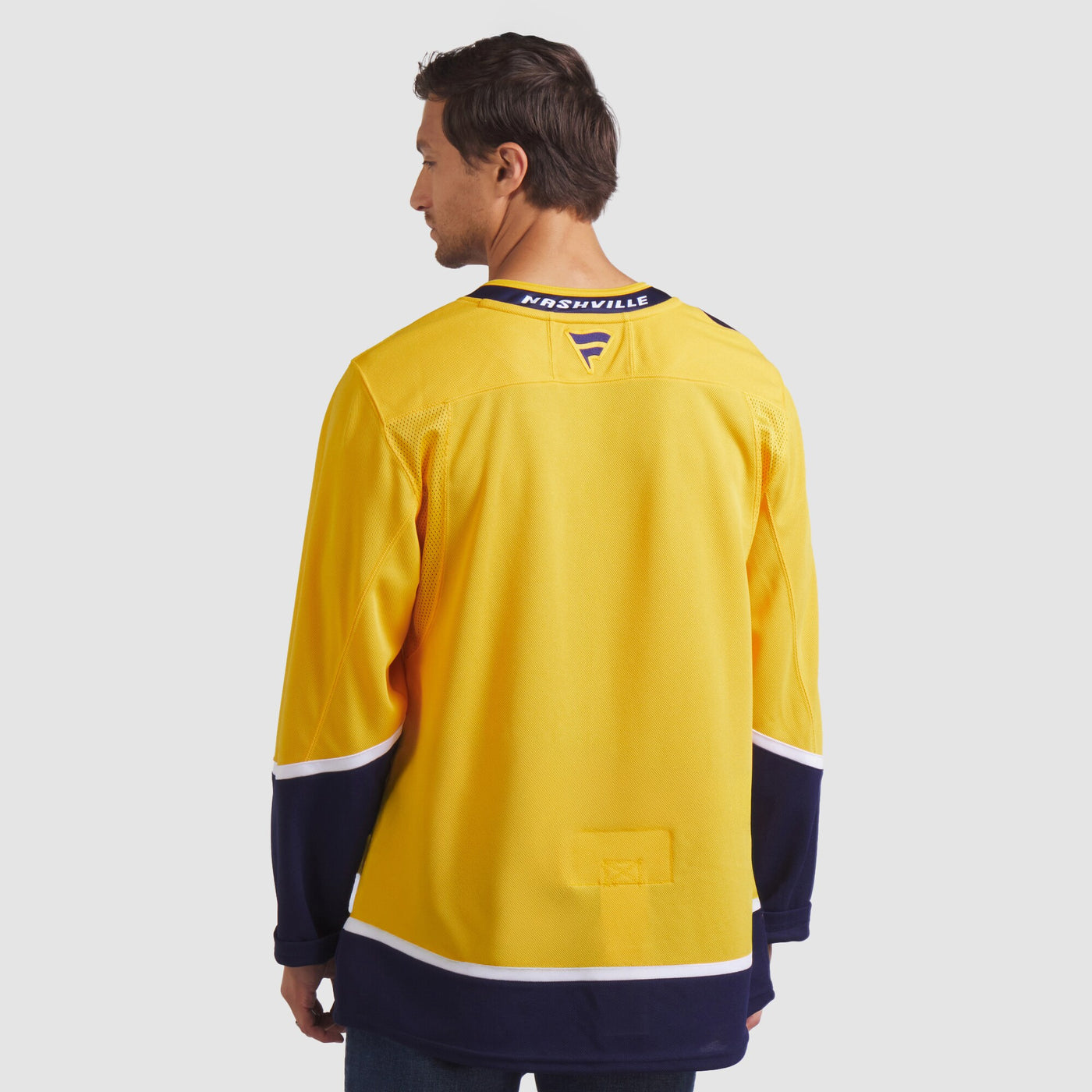 Nashville Predators Fanatics Yellow Home Premium Jersey