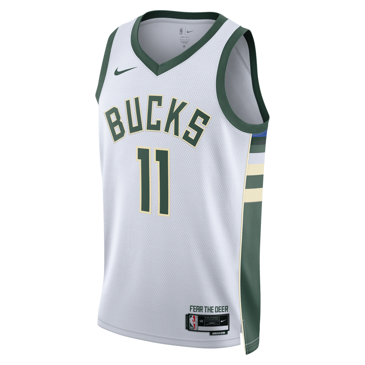 Milwaukee Bucks Association Edition Swingman Jersey - White - Tyler Herro -