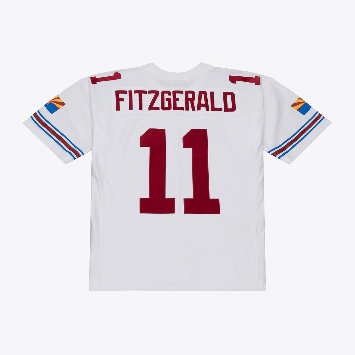 Arizona Cardinals Larry Fitzgerald Mitchell & Ness White Big & Tall 2004 Legacy Retired Player Jersey