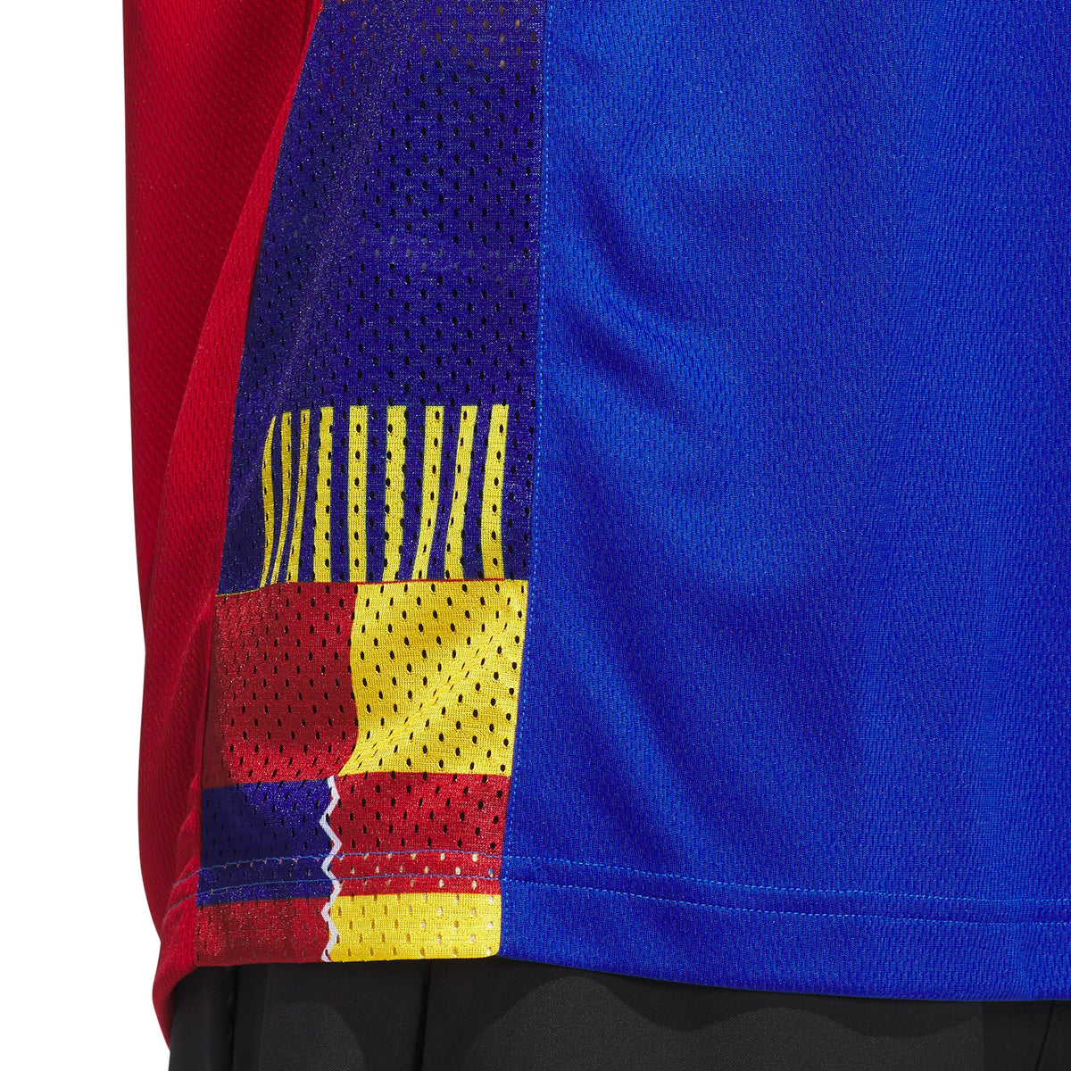 #00 Kansas Jayhawks Black History Month Basketball Jersey - Royal/Red