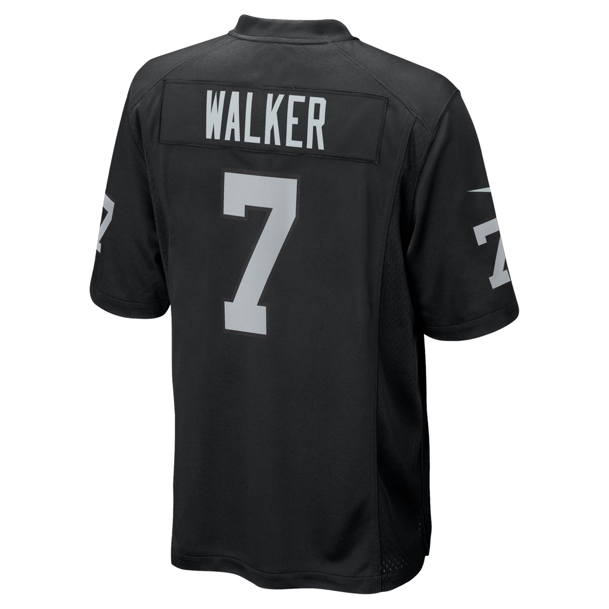 Las Vegas Raiders Quay Walker Black Team Game Jersey