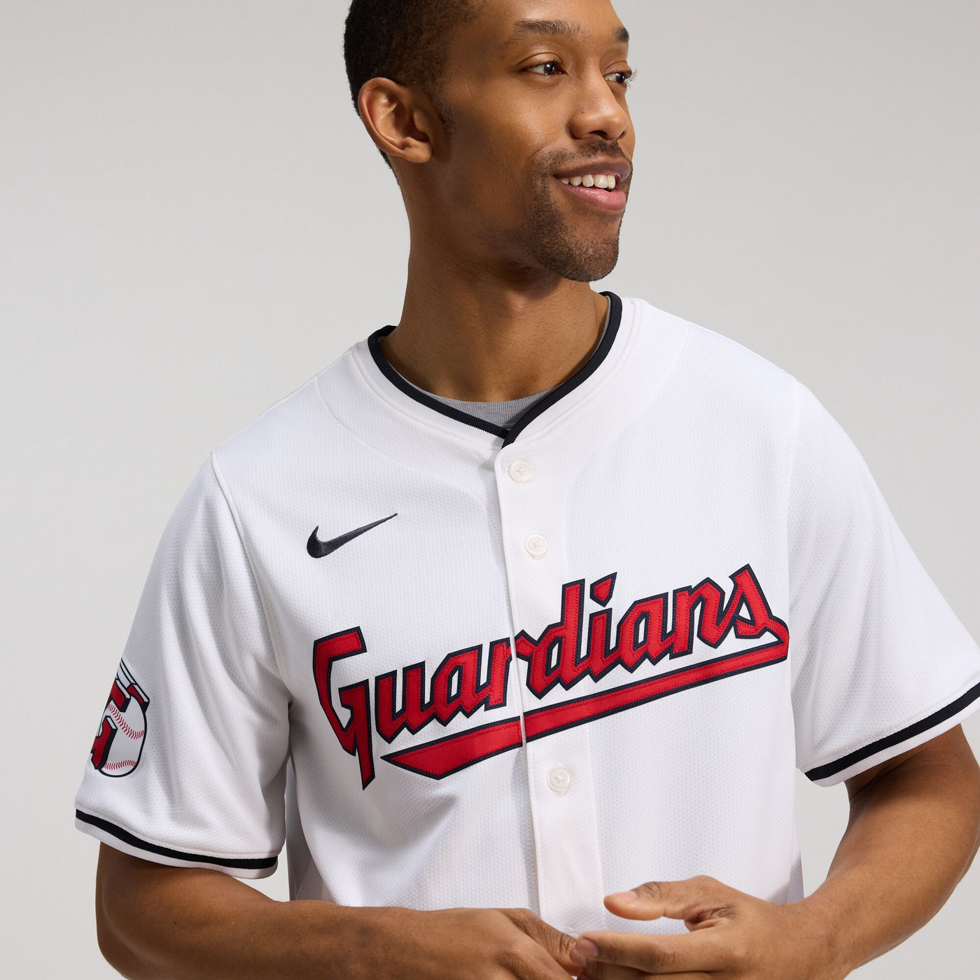 Cleveland Guardians Jose Ramirez Nike White Home Limited Player Jersey