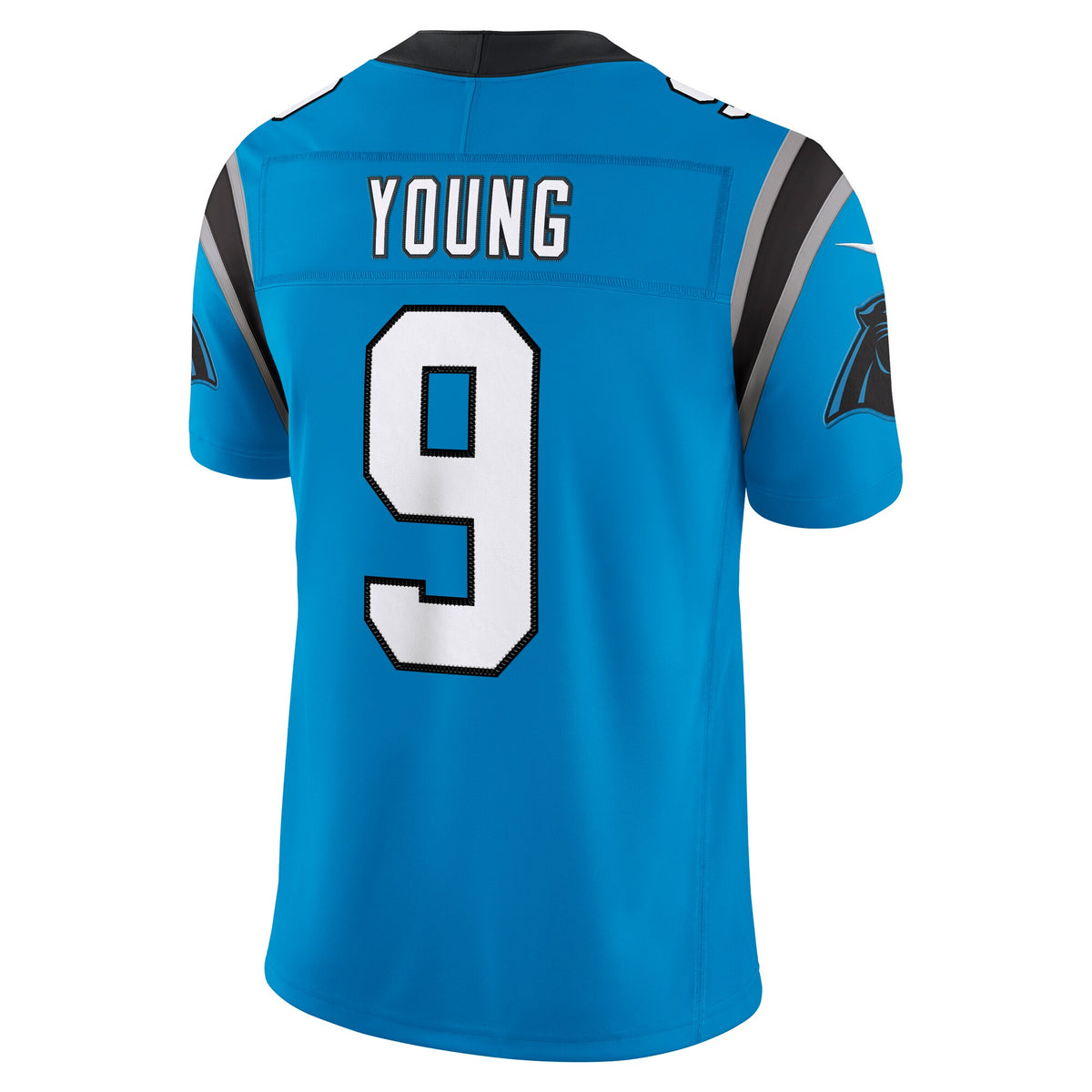Carolina Panthers Bryce Young Blue Alternate Vapor F.U.S.E. Stitched Limited Jersey