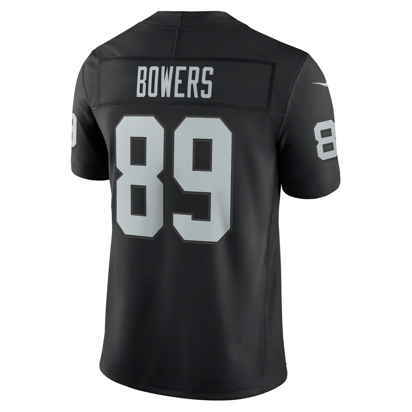 Las Vegas Raiders Brock Bowers Nike Black Team Vapor F.U.S.E. Stitched Limited Jersey
