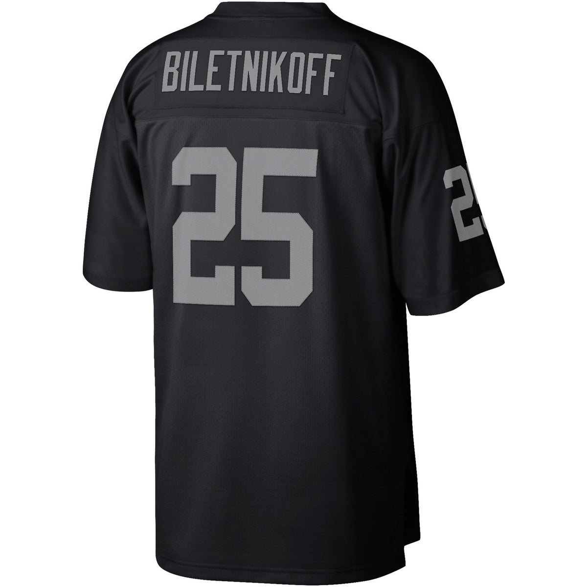Las Vegas Raiders Fred Biletnikoff Mitchell & Ness Black Legacy Replica Jersey