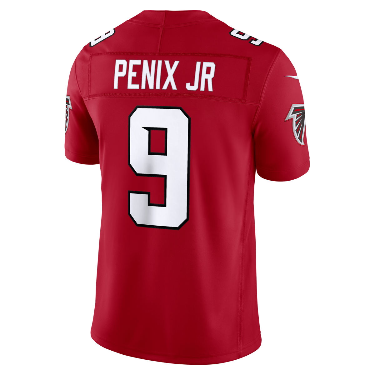 Atlanta Falcons Michael Penix Jr. Red Team Vapor F.U.S.E. Stitched Limited Jersey