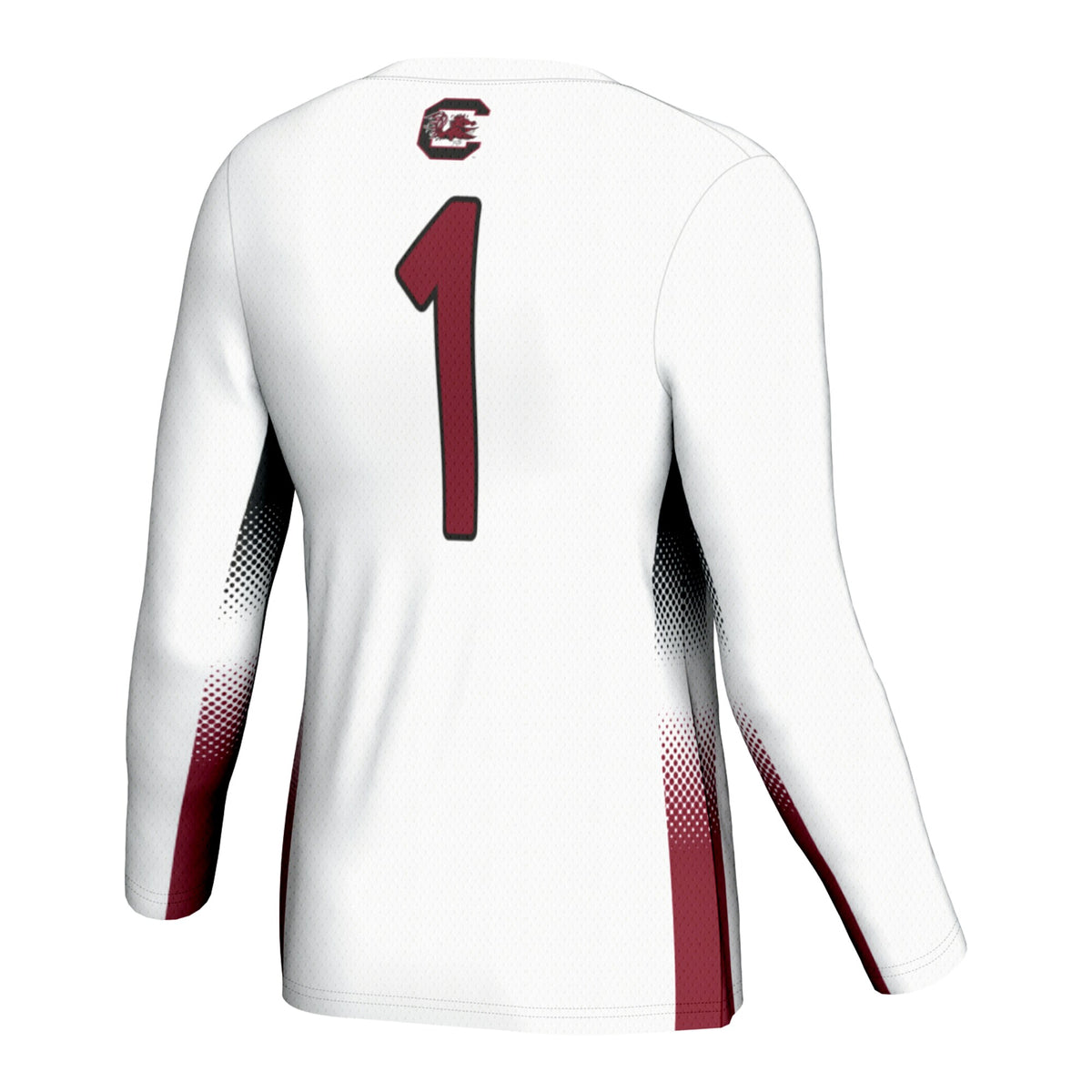 #1 South Carolina Gamecocks GameDay Greats Lightweight Volleyball Jersey - White