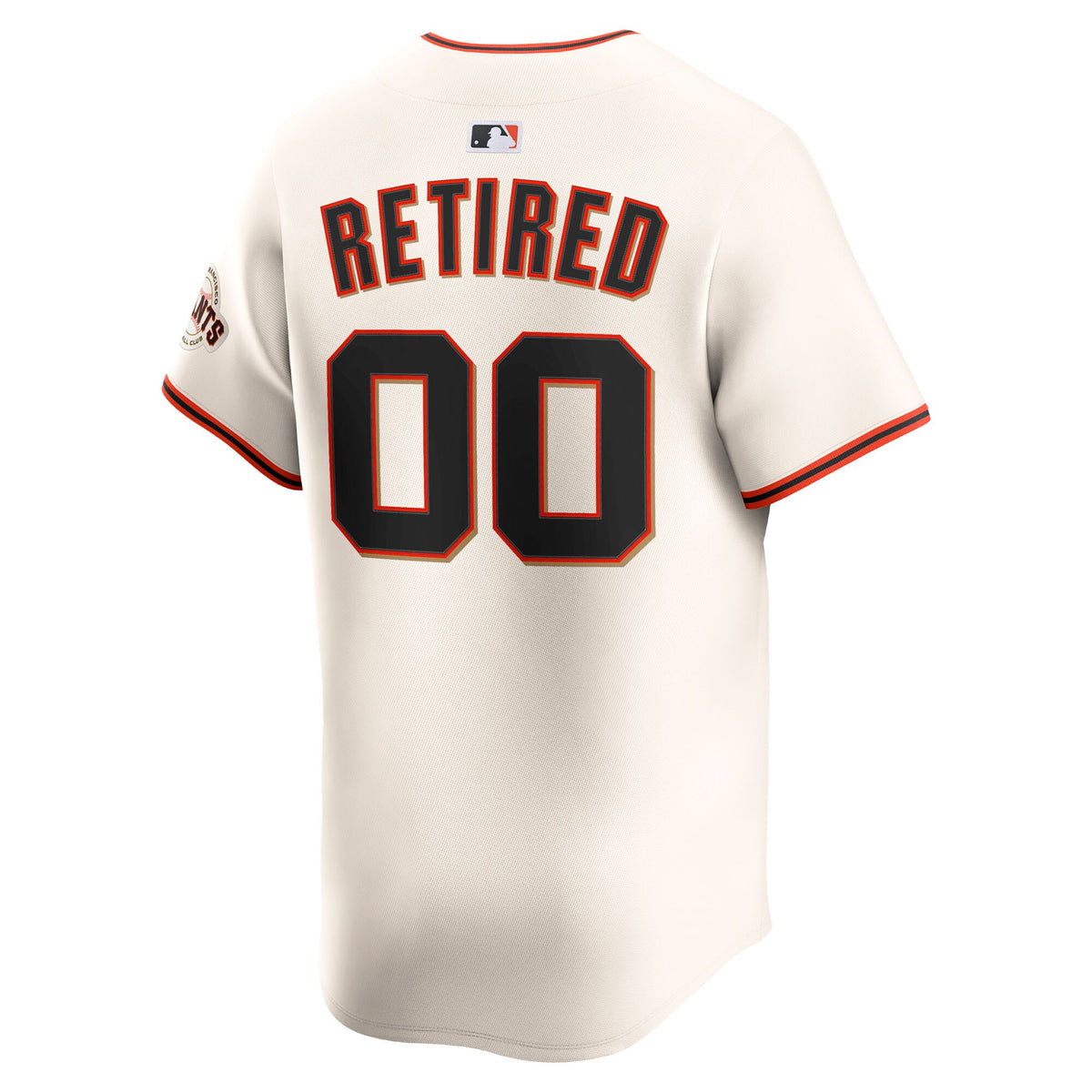 San Francisco Giants Cream Home Limited Pick-A-Player Retired Roster Jersey