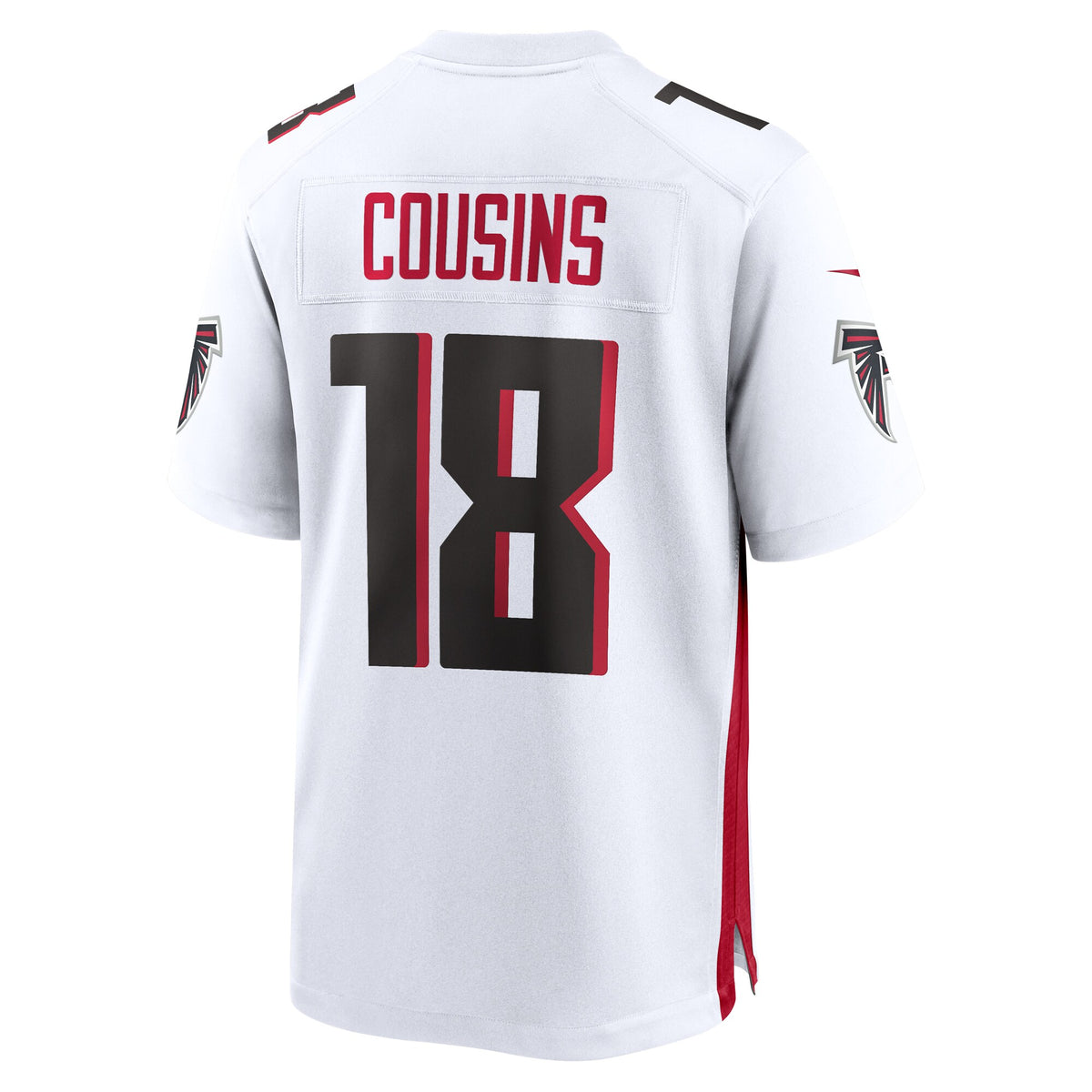 Atlanta Falcons Kirk Cousins White Game Player Jersey