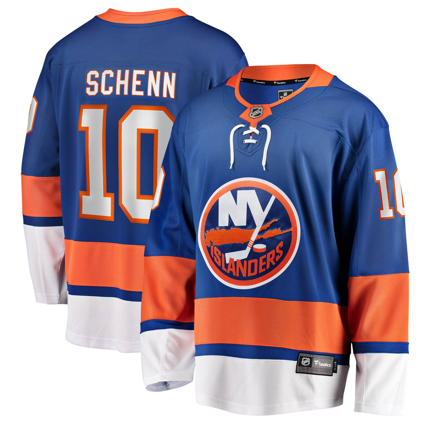 New York Islanders Brayden Schenn Fanatics Blue Home Breakaway Jersey