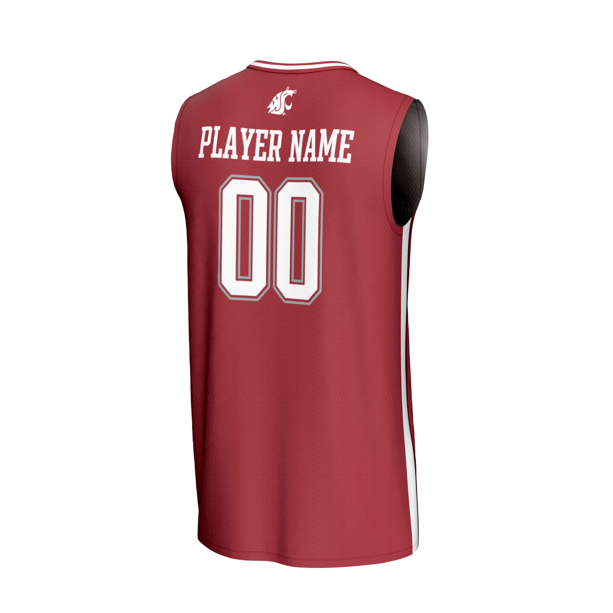 Washington State Cougars GameDay Greats NIL Pick-A-Player Lightweight Basketball Fashion Jersey - Crimson
