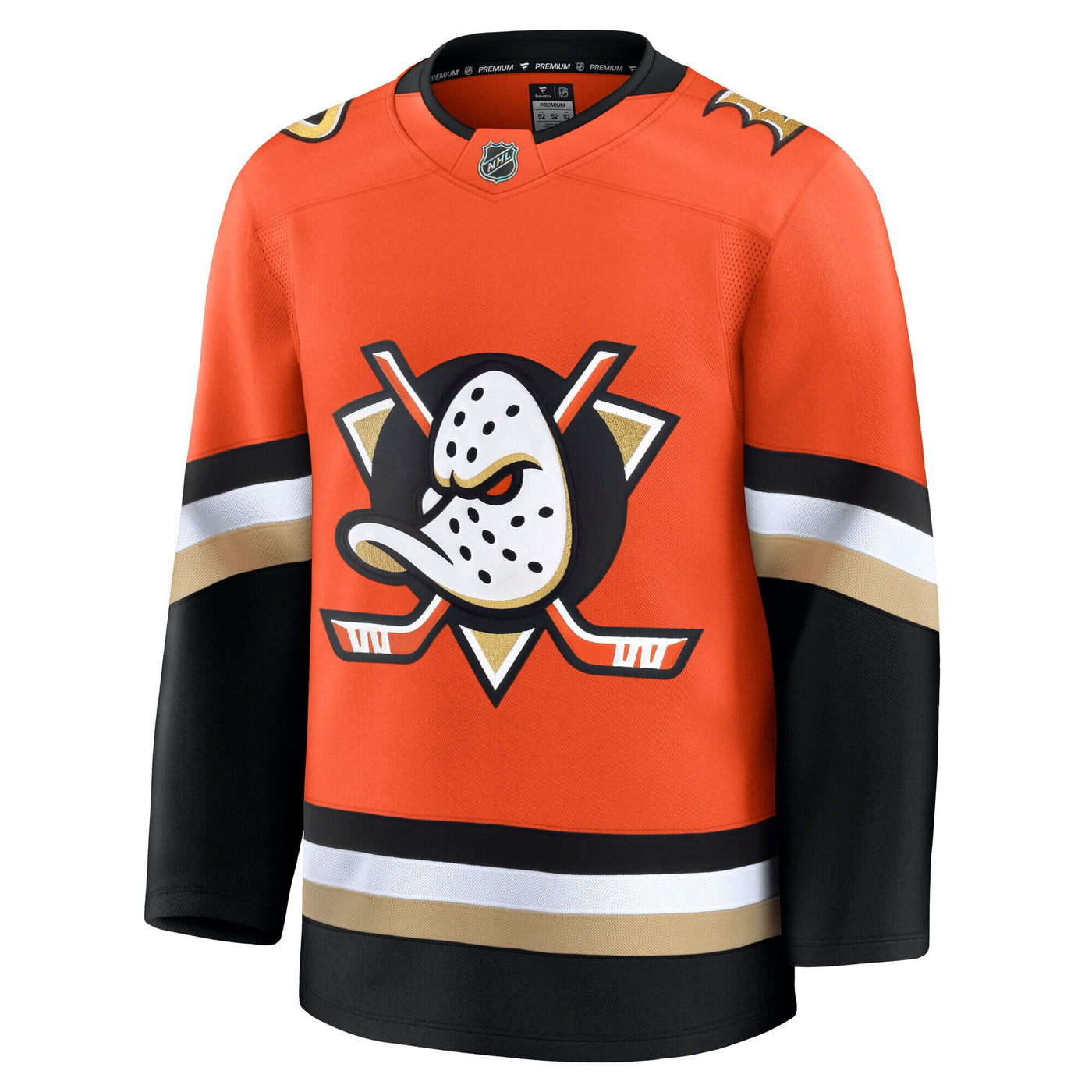 Anaheim Ducks Fanatics Orange Home Premium Jersey