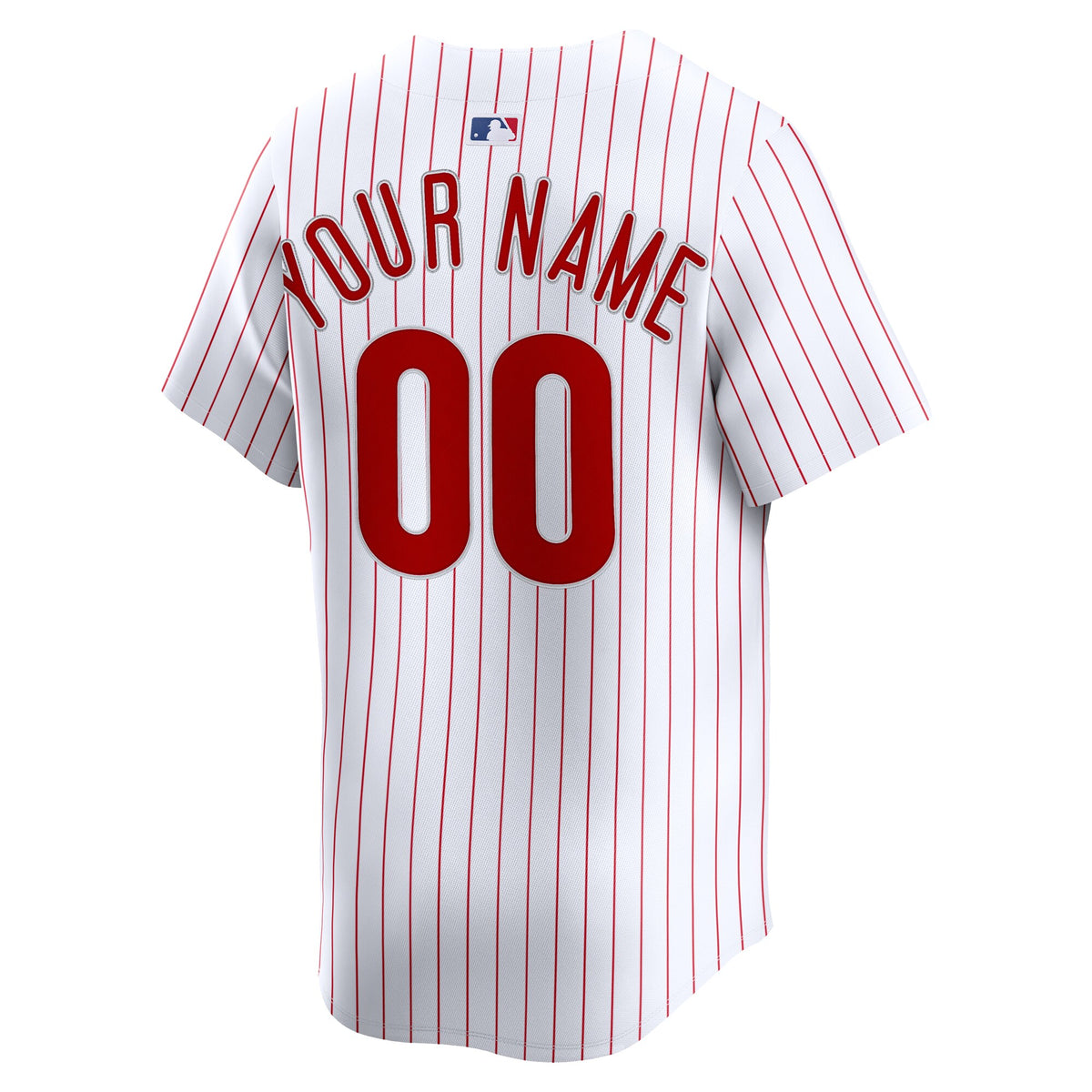Philadelphia Phillies White Home Limited Custom Jersey