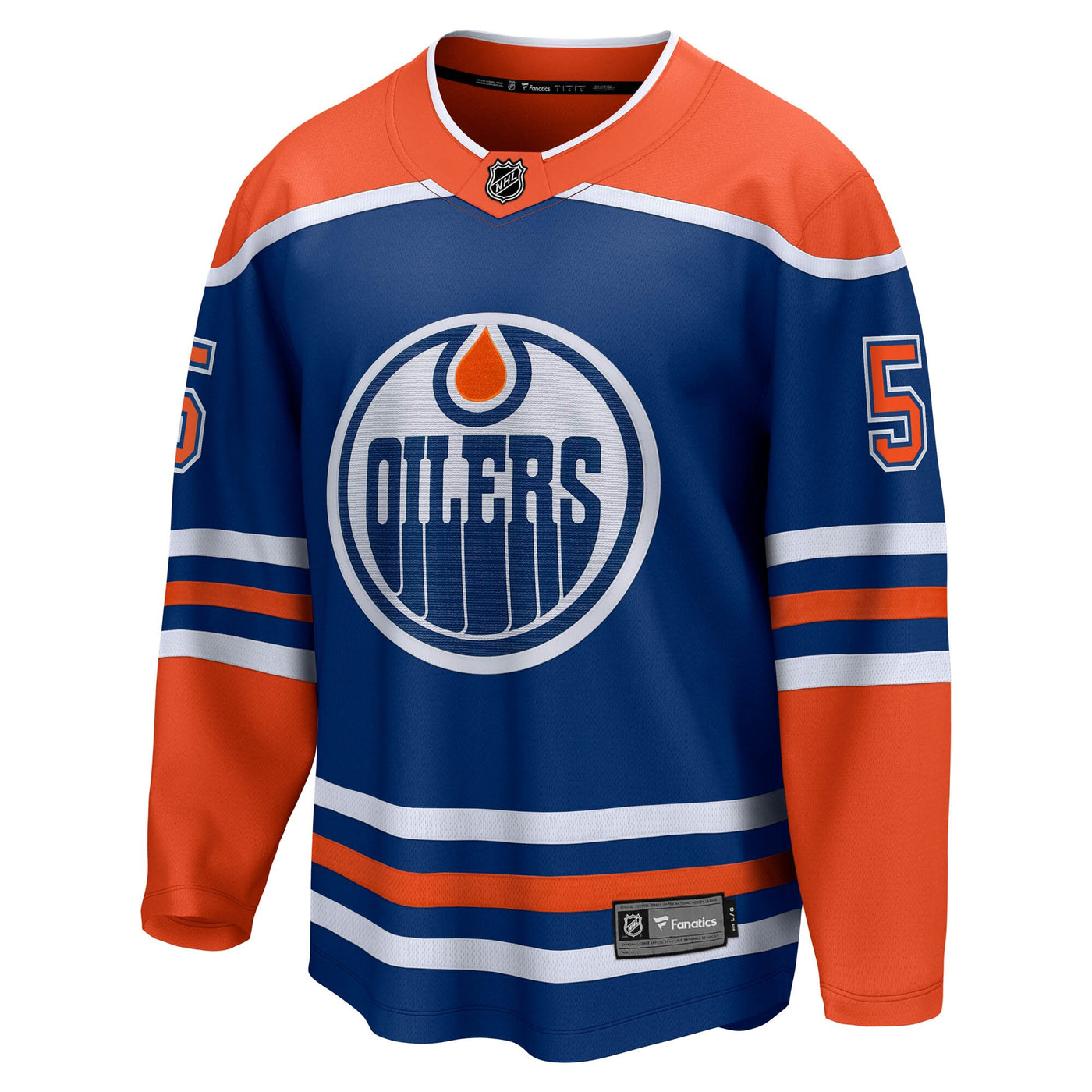 Edmonton Oilers Connor Murphy Fanatics Royal Home Breakaway Jersey