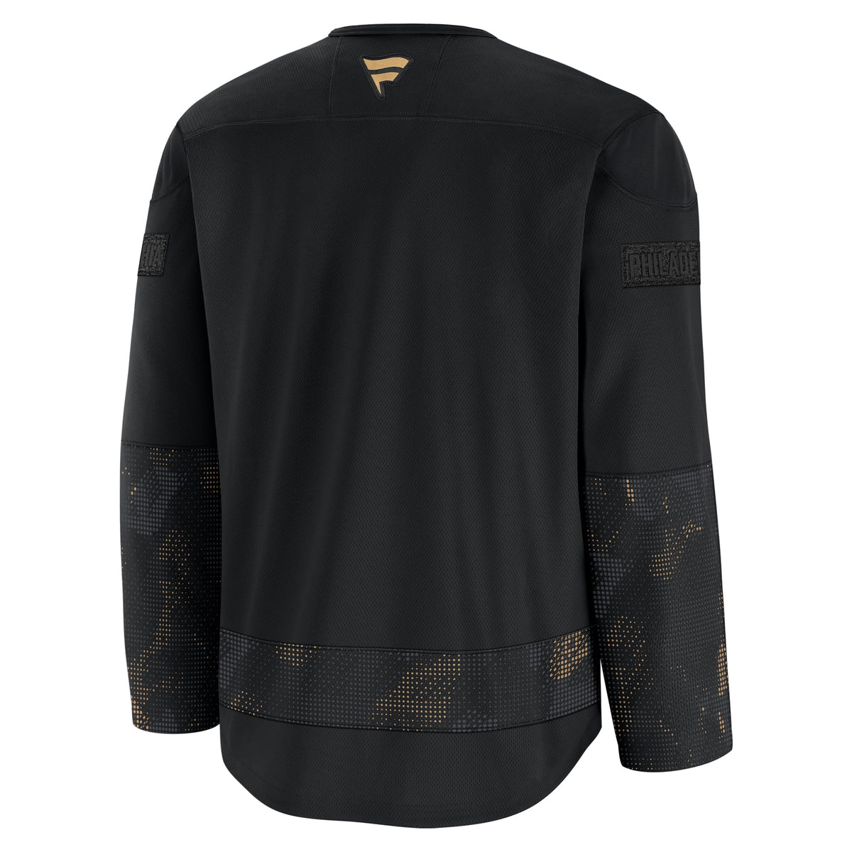 Philadelphia Flyers Fanatics Black 2024 Military Appreciation Practice Jersey