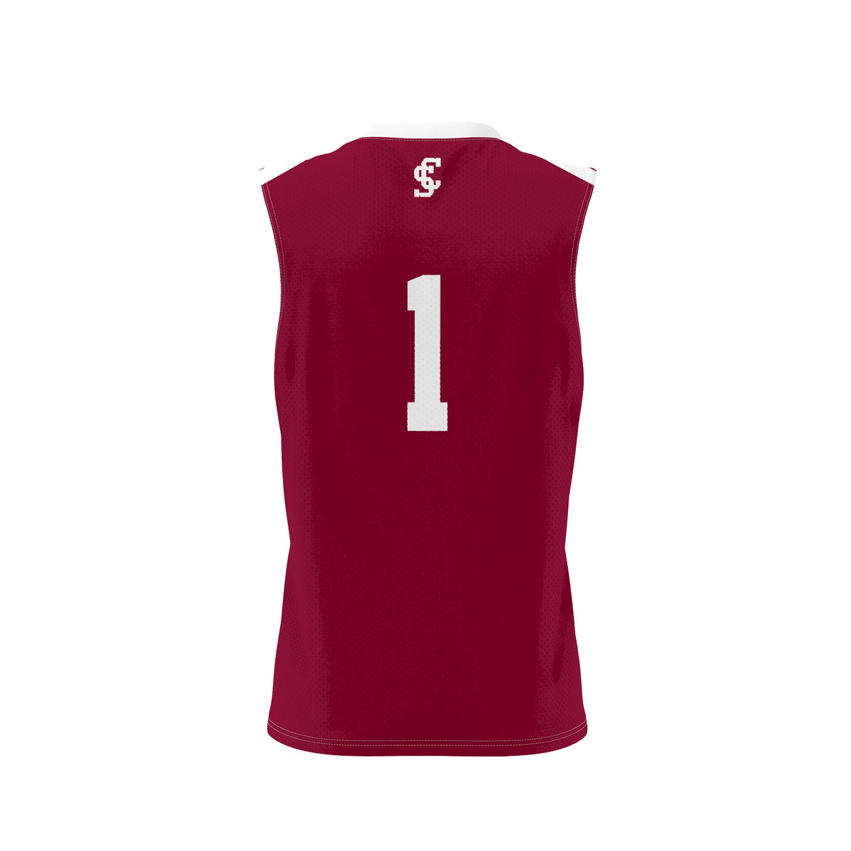 #1 Santa Clara Broncos GameDay Greats Lightweight Collegiate Basketball Fashion Jersey - Maroon