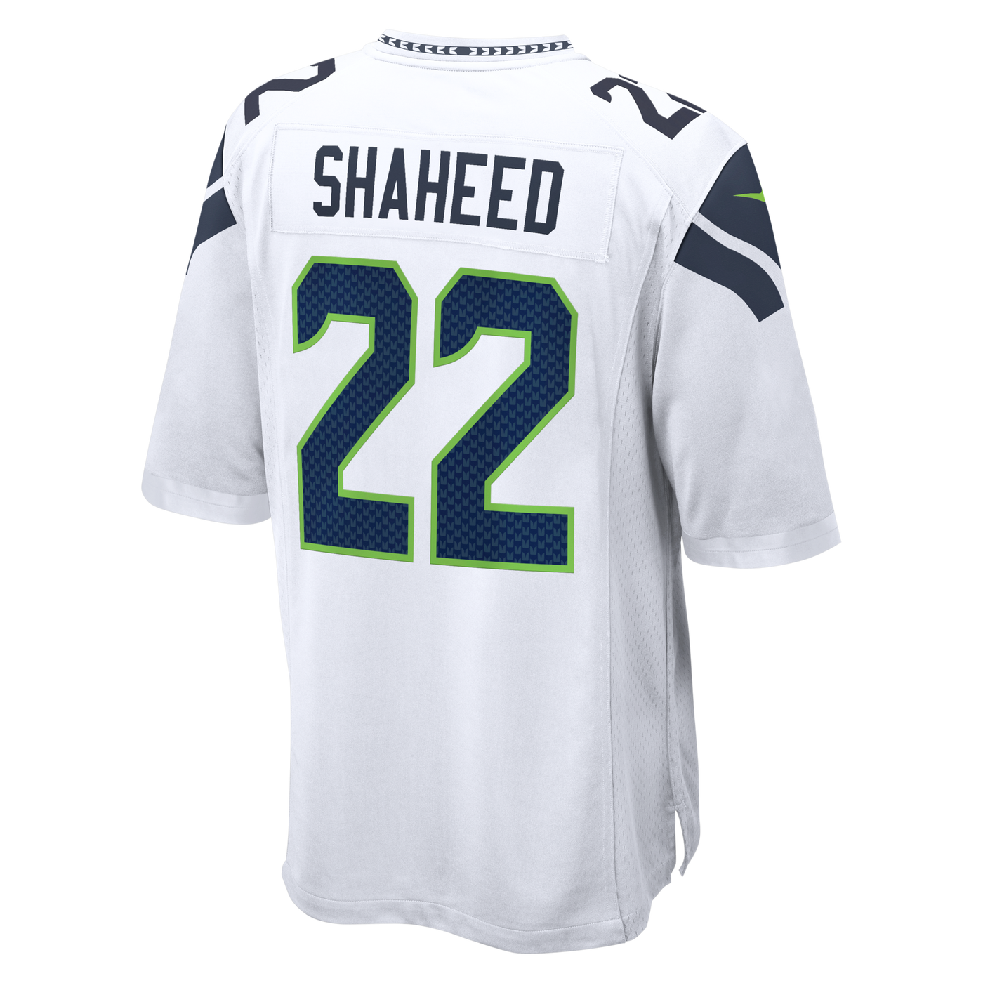 Seattle Seahawks Rashid Shaheed Nike White Game Jersey