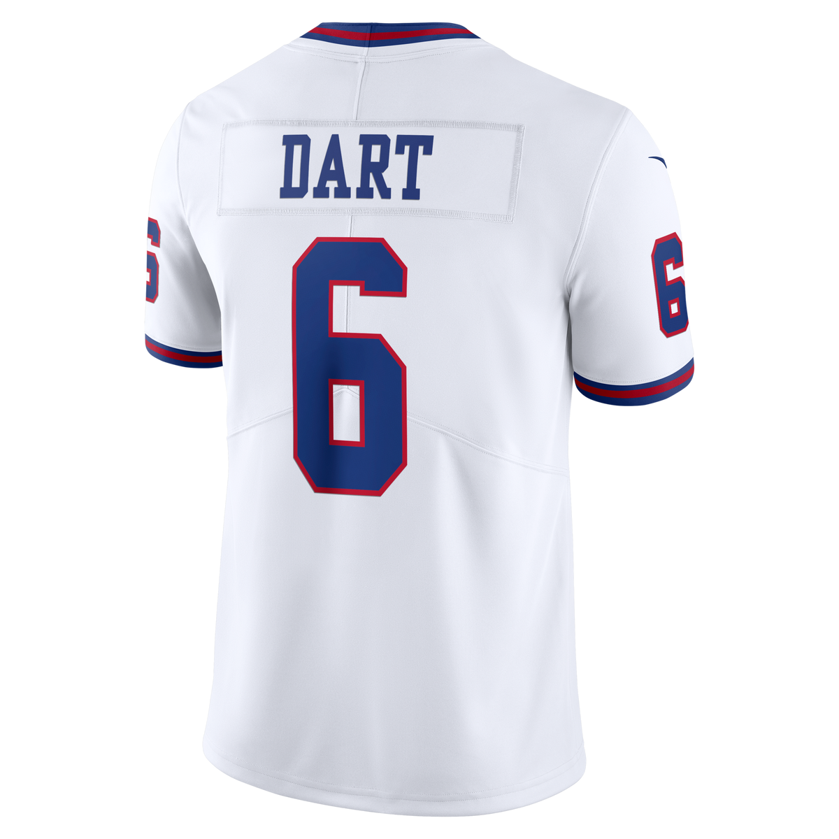 New York Giants Jaxson Dart White Vintage White Vapor Untouchable Stitched Limited Jersey